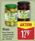 Grüne Oliven für 1,79 € bei ALDI Nord im Angebot Grüne Oliven im aktuellen ALDI Nord Prospekt