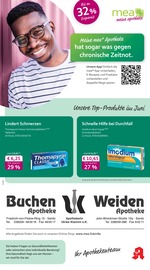 Aktueller mea - meine apotheke Apotheke Prospekt in Gnewitz und Umgebung, "Unsere Juni-Angebote" mit 4 Seiten, 01.06.2025 - 30.06.2025