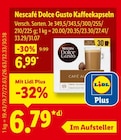 Kaffeekapseln Angebote von Nescafé Dolce Gusto bei Lidl Neunkirchen für 6,79 €