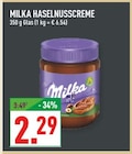 Haselnusscreme im Angebot bei Marktkauf in Recklinghausen Haselnusscreme Angebote von Milka bei Marktkauf Recklinghausen für 2,29 €