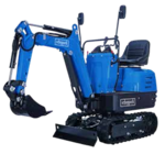 Benzin-Mini-Bagger EXC815 von Scheppach im aktuellen OBI Prospekt