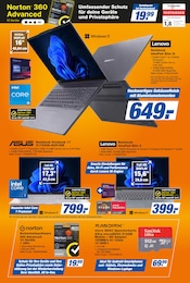 Notebook im expert Prospekt in Peine Aktueller expert Prospekt mit Notebook, "Top Angebote", Seite 12