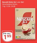 Sticks 3in1 Angebote von Nescafé bei GLOBUS Oberursel für 1,99 €