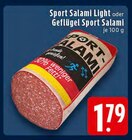 Aktuelle Wurst Angebote bei EDEKA in Recklinghausen Aktuelles Sport Salami Light Angebot bei EDEKA in Recklinghausen ab 1,79 €