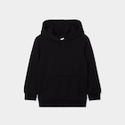 Sweat à capuche hoodie oversize noir garçon dans le catalogue La Halle