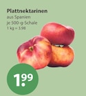 Plattnektarinen von  im aktuellen V-Markt Prospekt für 1,99 €