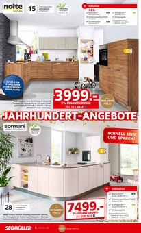 Küche im aktuellen Segmüller Prospekt (Mannheim) Küche im Segmüller Prospekt "Küchen Spezial" mit 38 Seiten (Mannheim)