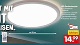 Netto Marken-Discount - LED Deckenleuchte Angebot im Prospekt LED Deckenleuchte bei Netto Marken-Discount im Prospekt "" für 14,99 €