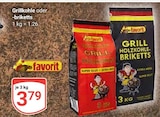 Grill Holzkohle Angebote von Favorit bei GLOBUS Plauen für 3,79 €