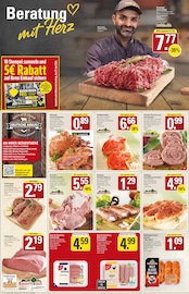 Aktueller WEZ Prospekt mit Schweinefleisch, "Die WEZette", Seite 4