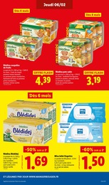 Offre Blédina dans le catalogue Lidl du moment à la page 25