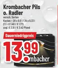 Aktuelles Pils o. Radler Angebot bei Trinkgut in Ahaus ab 13,99 €