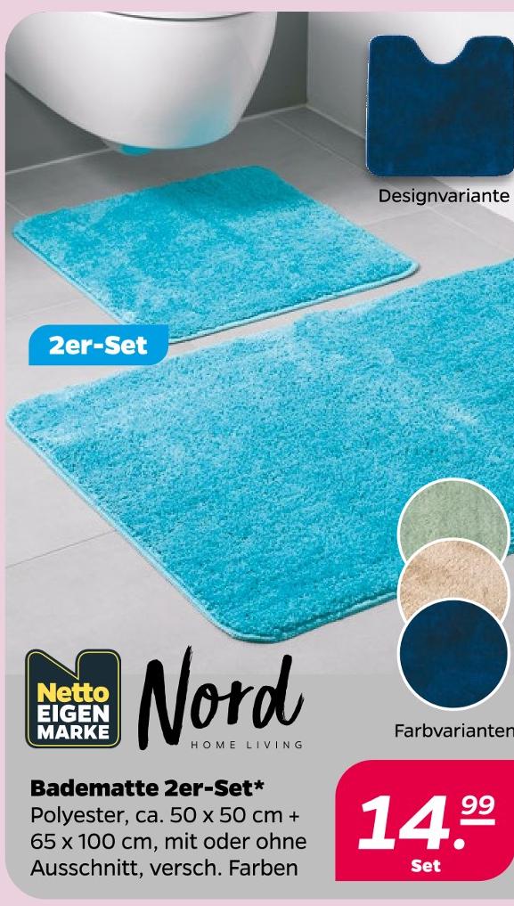 Badematte 2er-Set