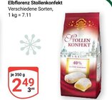 Stollenkonfekt im Angebot bei GLOBUS in Erlangen Stollenkonfekt Angebote von Elbflorenz bei GLOBUS Erlangen für 2,49 €