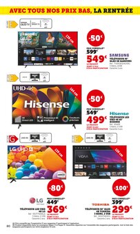 Promo Smart Tv dans le catalogue Hyper U du moment à la page 80