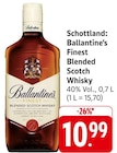 Finest Blended Scotch Whisky im Angebot bei EDEKA in Kirchheim Finest Blended Scotch Whisky Angebote von Ballantine's bei EDEKA Kirchheim für 10,99 €