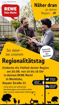 Aktueller REWE Prospekt "Dein Markt" Seite 1 von 32 Seiten