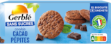 COOKIE CACAO PÉPITES SANS SUCRES GERBLÉ - GERBLE dans le catalogue Auchan Hypermarché