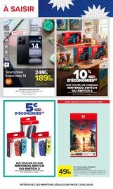 Promos Nintendo Switch dans le catalogue "Carrefour" de Carrefour Nintendo Switch en promo dans le catalogue Carrefour à la page 79