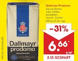 Kaffee Angebote von Dallmayr Prodomo bei Netto Marken-Discount Lahr für 6,66 €