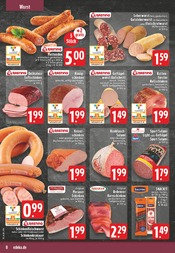 Wurst im EDEKA Prospekt in Recklinghausen Aktueller EDEKA Prospekt mit Wurst, "Aktuelle Angebote", Seite 8