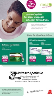 mea - meine apotheke Prospekt Unsere Februar-Angebote mit 4 Seiten