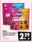 Schoko Crunches/Schoko-Brezeln von Alpia im aktuellen Mäc-Geiz Prospekt