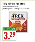 PROTEIN OAT BARS im Angebot bei Marktkauf in Osnabrück PROTEIN OAT BARS Angebote von TREK bei Marktkauf Osnabrück für 3,29 €
