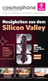 cosmophone Prospekt für Lehrte mit 8 Seiten cosmophone Prospekt für Lehrte: "Neuigkeiten aus dem Silicon Valley", 8 Seiten, 01.10.2026 - 31.10.2026
