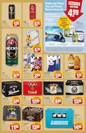 Becks im REWE Prospekt in Bielefeld Aktueller REWE Prospekt mit Becks, "Dein Markt", Seite 19