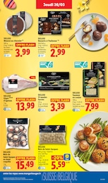 Prix et réduction Gigot D'agneau dans le prospectus Lidl en cours Offre Gigot D'agneau dans le catalogue Lidl du moment à la page 19