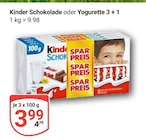 Kinder Schokolade Angebote bei GLOBUS Jena für 3,99 €