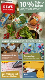 Aktueller REWE Prospekt "Dein Markt" für Flensburg Aktueller REWE Prospekt für Flensburg mit Seiten