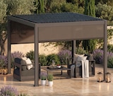 Pergola bioclimatique evonis 3x3m - HESPERIDE en promo chez Maxi Bazar Levallois-Perret à 999,00 €