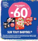 -60% de remise immédiate sur le 2ème sur tout Babybel à Intermarché Super dans Les Orres -60% de remise immédiate sur le 2ème sur tout Babybel à Intermarché Super dans Les Orres