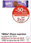 Choco suprême - Milka dans le catalogue Monoprix