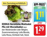 Herzstücke Blattsalat Mix mit Wurzelballen Angebote von EDEKA bei EDEKA Heilbronn für 1,11 €