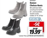 Damen-Chelsea-Boots im Angebot bei Lidl in Ravensburg Damen-Chelsea-Boots Angebote von esmara® bei Lidl Ravensburg für 19,99 €