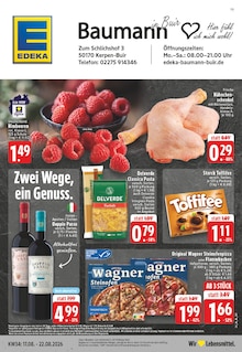 Aktueller EDEKA Prospekt für Nörvenich und Ungebung, Seiten zum blättern EDEKA Prospekt Aktuelle Angebote mit Seiten in Nörvenich und Umgebung