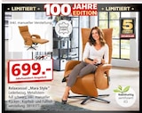 Relaxsessel "Mara Style" im Angebot bei Segmüller in Grevenbroich Relaxsessel "Mara Style" Angebote bei Segmüller Grevenbroich für 699,00 €