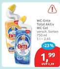 Total Aktiv WC Gel von WC-Ente im aktuellen budni Prospekt