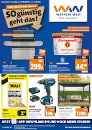 Werkers Welt Prospekt für Warburg mit 8 Seiten Werkers Welt Prospekt für Warburg: "SO günstig geht das!", 8 Seiten, 14.06.2025 - 21.06.2025