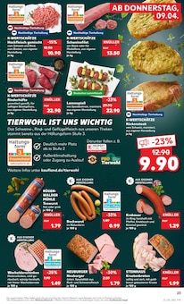 Hackfleisch im Kaufland Prospekt "KNÜLLER" mit 70 Seiten (Frankfurt (Main))