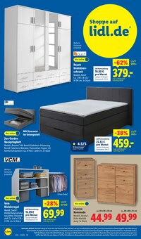 Bett im Lidl Prospekt "LIDL LOHNT SICH" mit 70 Seiten (Münster)