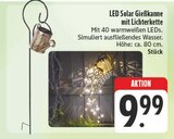 LED Solar Gießkanne mit Lichterkette Angebote bei EDEKA Erlangen für 9,99 €