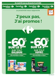 Prospectus Carrefour Proximité à Biguglia, "J’peux pas, J’ai promos !", 21 pages, 25/03/2025 - 06/04/2025