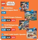 75448 Klon-Schocktruppen Mech von LEGO im aktuellen V-Markt Prospekt für 9,99 €