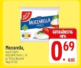 Aktuelles Mozzarella Angebot bei EDEKA in München ab 0,69 €