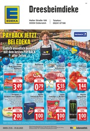 EDEKA Prospekt für Gütersloh: "Aktuelle Angebote", 28 Seiten, 27.01.2025 - 01.02.2025