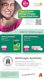 mea - meine apotheke Prospekt für Hamburg: "Unsere August-Angebote", 4 Seiten, 01.08.2025 - 31.08.2025